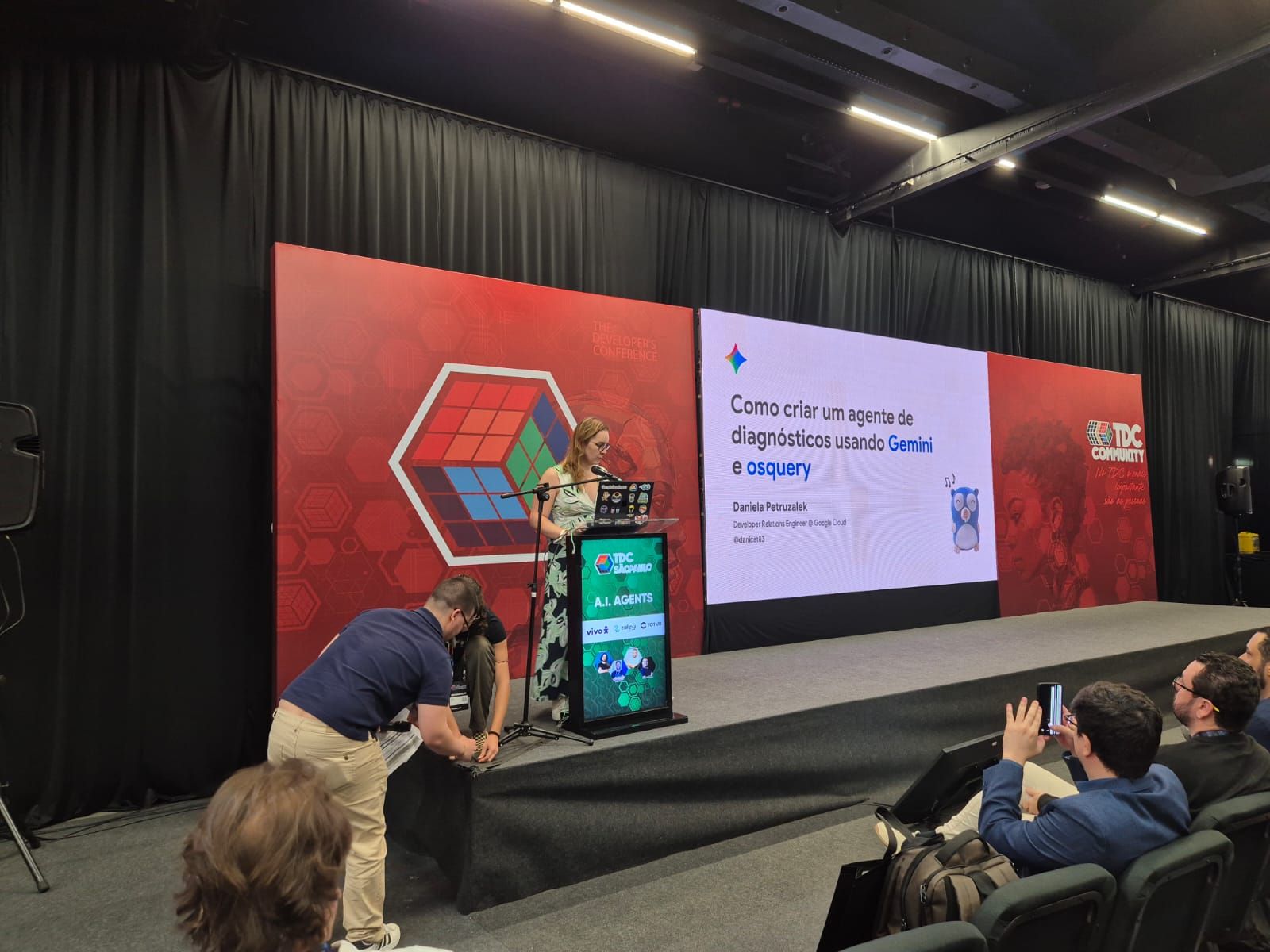 Speaking at TDC Sao Paulo Speaking at TDC Sao Paulo