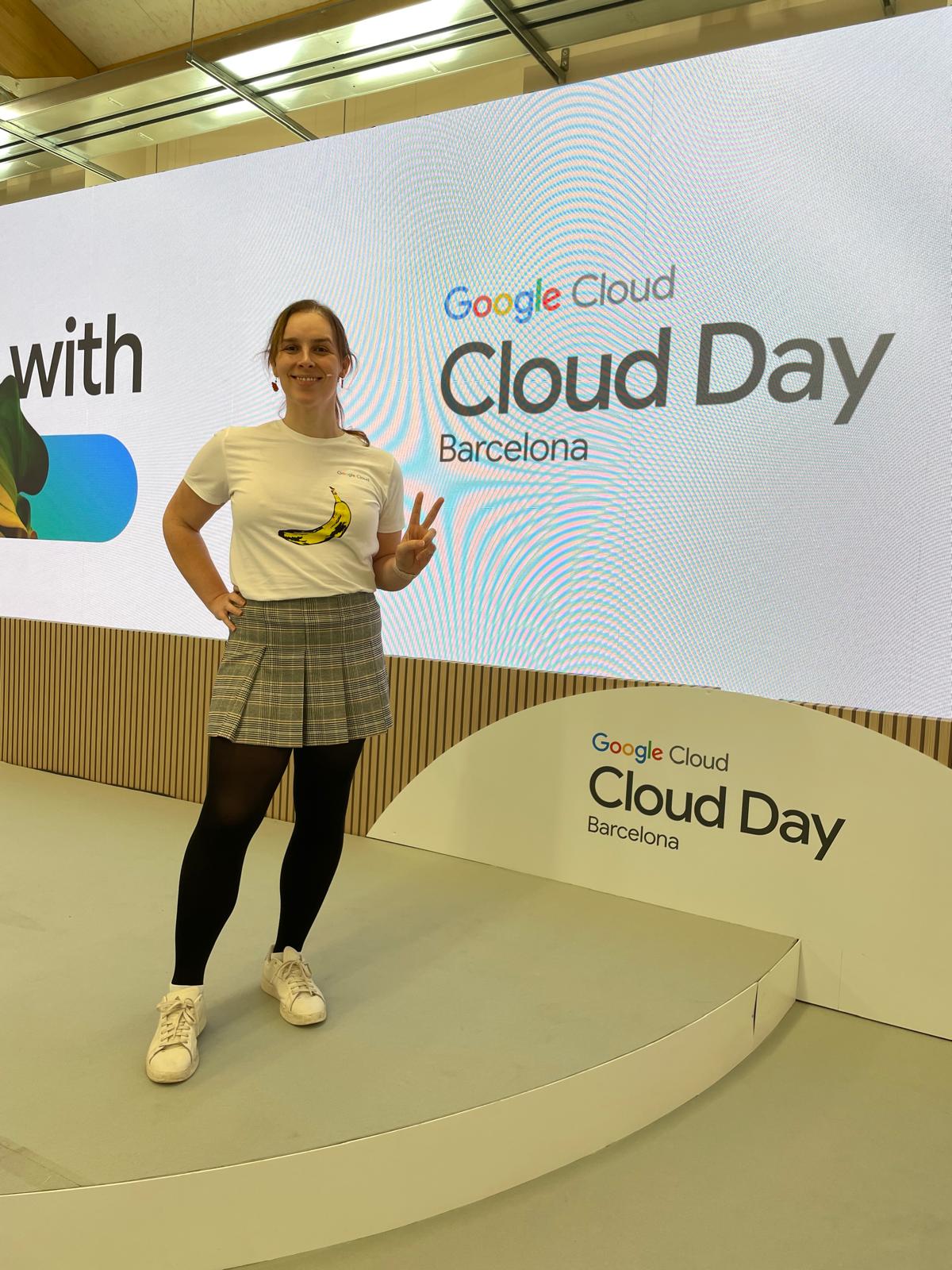 At Google Cloud Day Barcelona At Google Cloud Day Barcelona