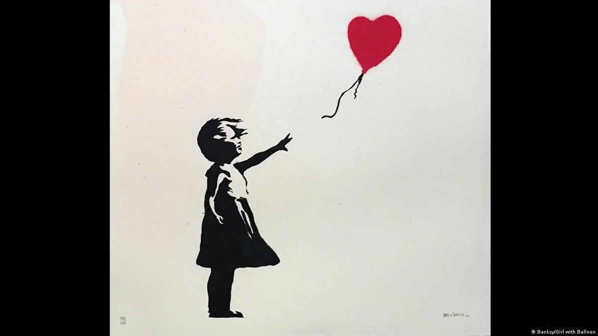 Love is in the Bin by Banksy