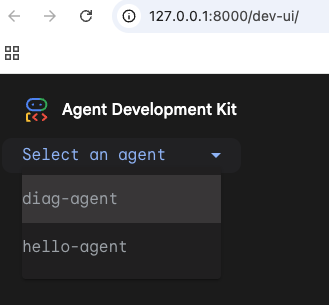 agent selection combo